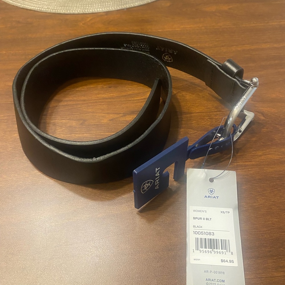 Ariat Black Women's Spur Belt